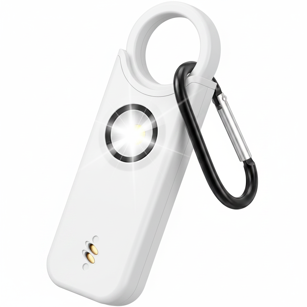 White Safety Alarm